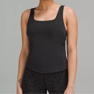 lululemon athletica InStill Tank Top size  6 Black